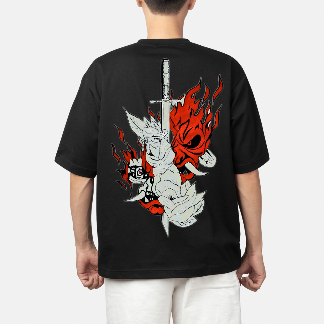 CYBERPUNK OVERSIZED T SHIRT