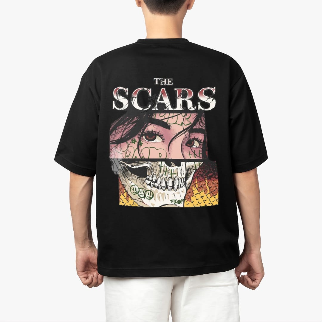 TXT OVERSIZED T SHIRT- SCARED