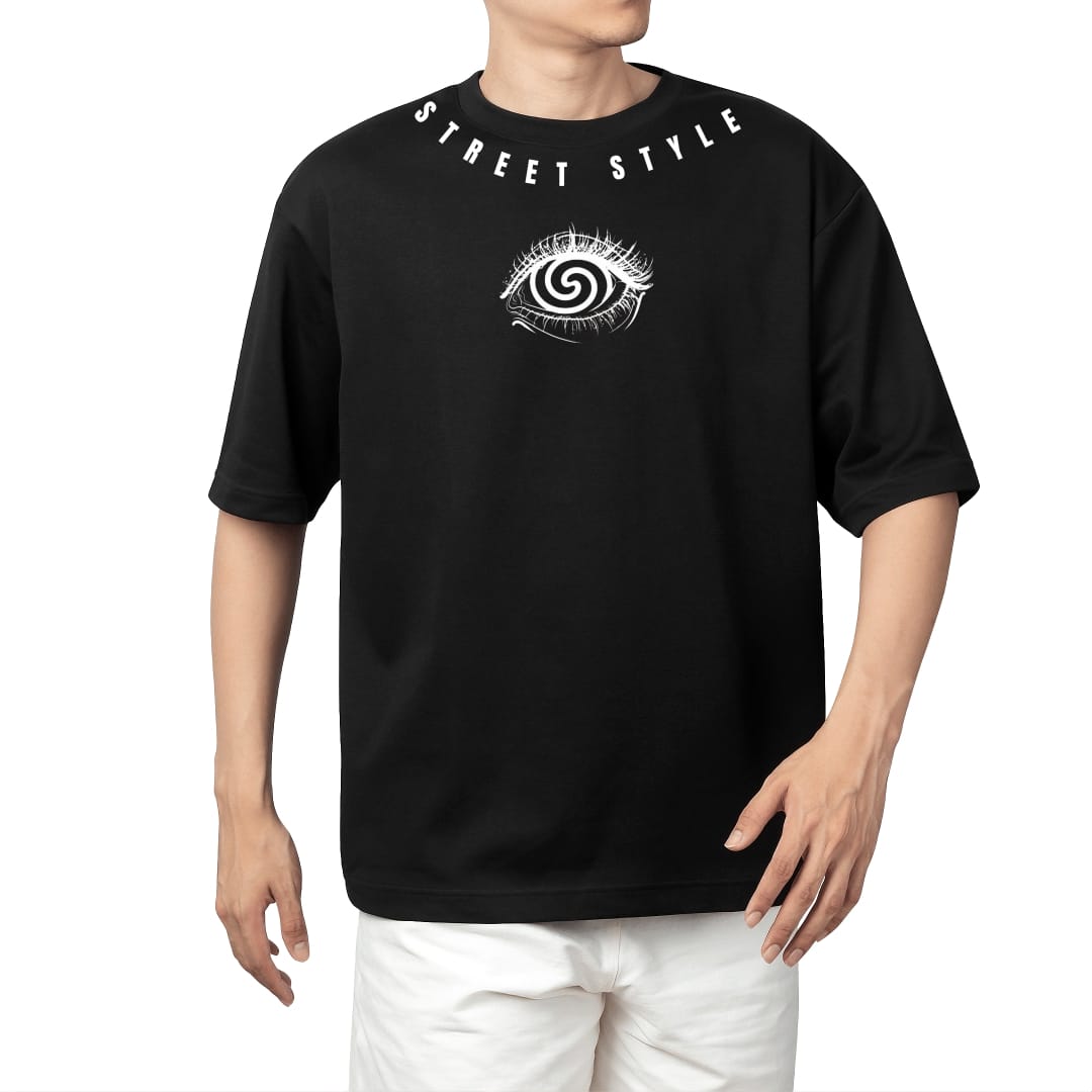 STREET STYLE OVERSIZED T SHIRT - All Eyes On Me