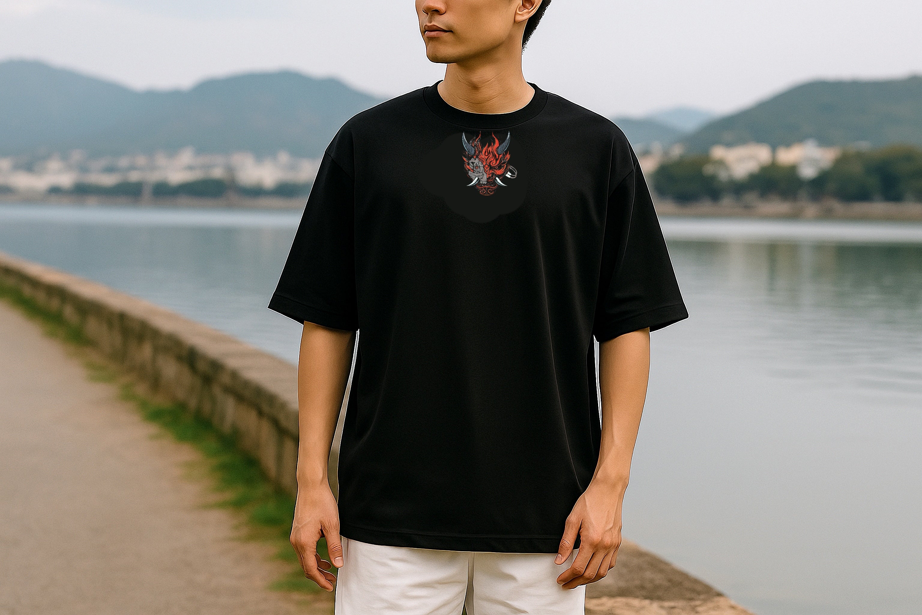 CYBERPUNK OVERSIZED T SHIRT